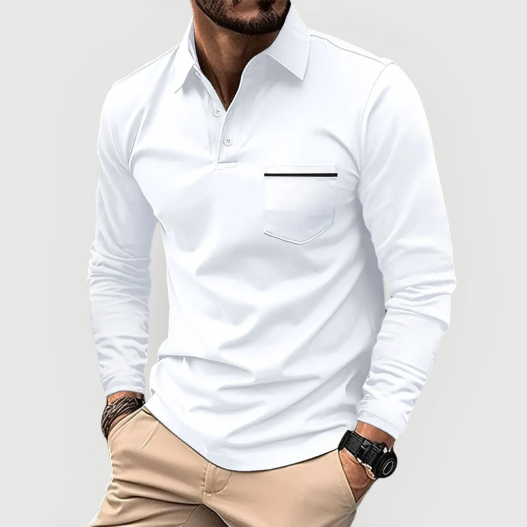 Elegantes und bequemes Polo mit praktischer Tasche