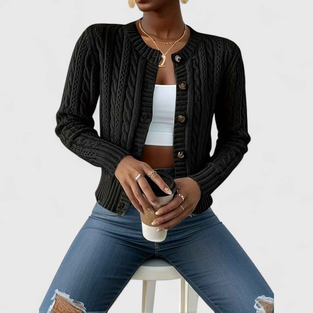 Eleganter trendiger Cardigan für einen schicken Look Damen