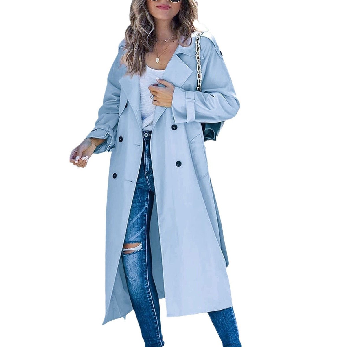 Victoria | Zeitloser und eleganter langer Trenchcoat