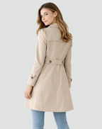 Charlotte | Zeitloser und klassischer Trenchcoat