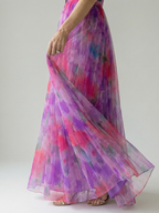 Charlotte | Weiches Wickel-Maxikleid