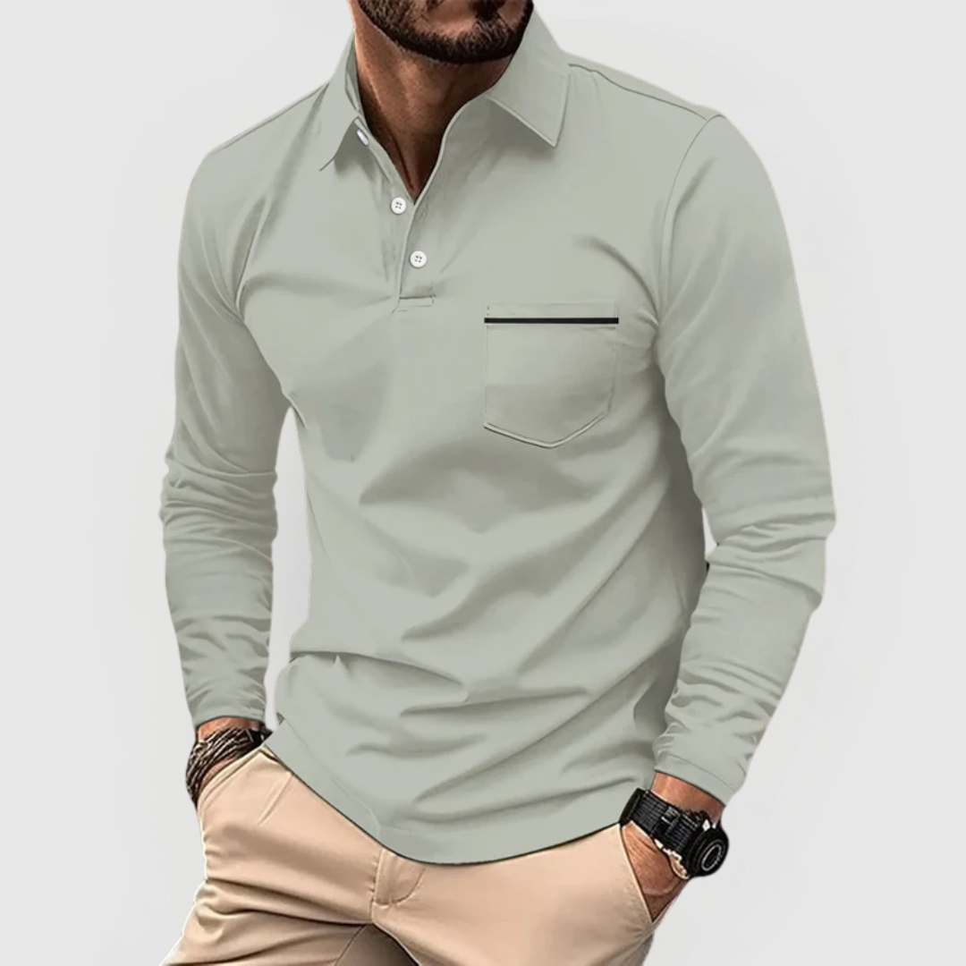 Elegantes und bequemes Polo mit praktischer Tasche
