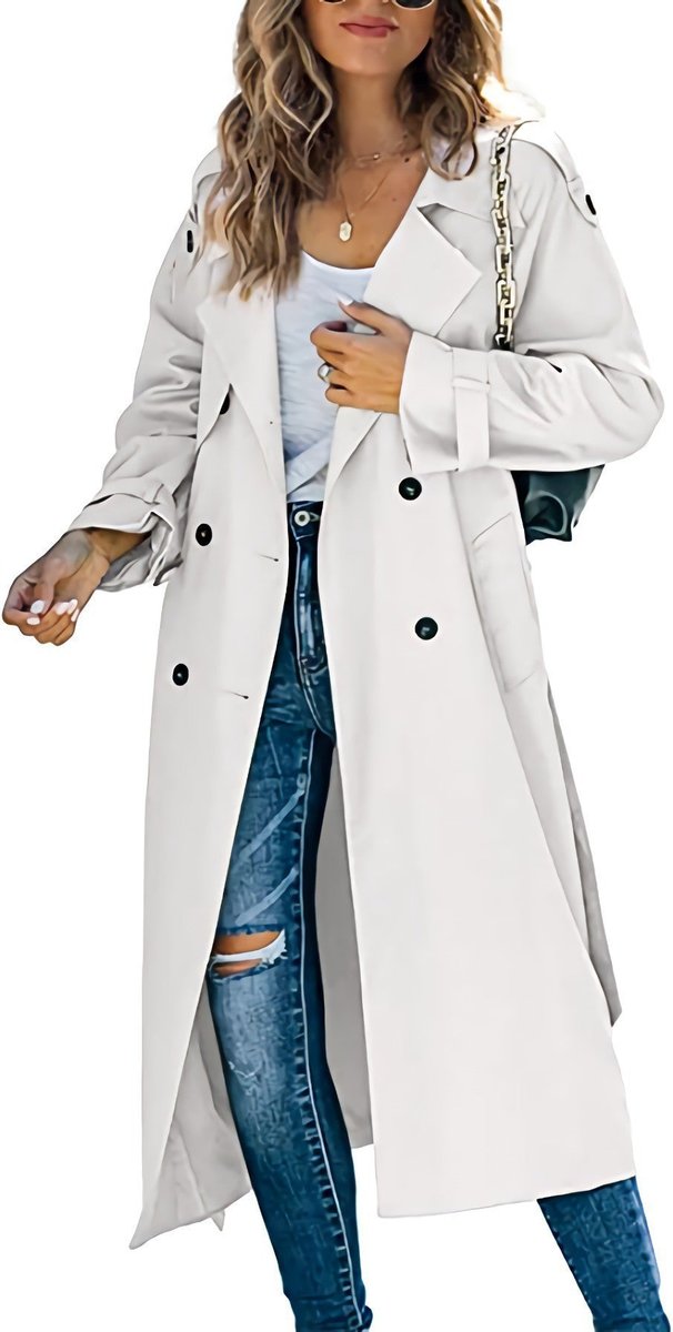 Victoria | Zeitloser und eleganter langer Trenchcoat