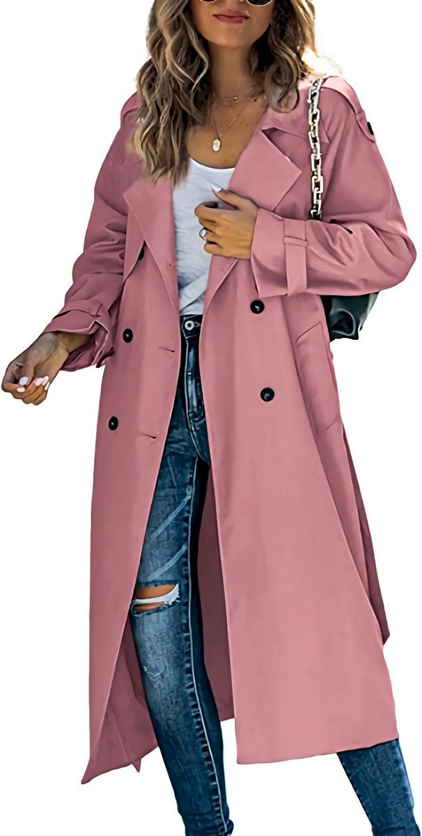 Victoria | Zeitloser und eleganter langer Trenchcoat