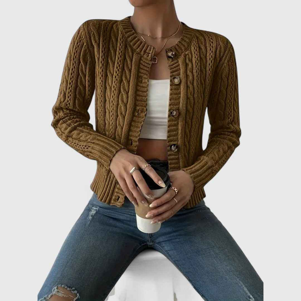 Eleganter trendiger Cardigan für einen schicken Look Damen