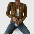 Eleganter trendiger Cardigan für einen schicken Look Damen