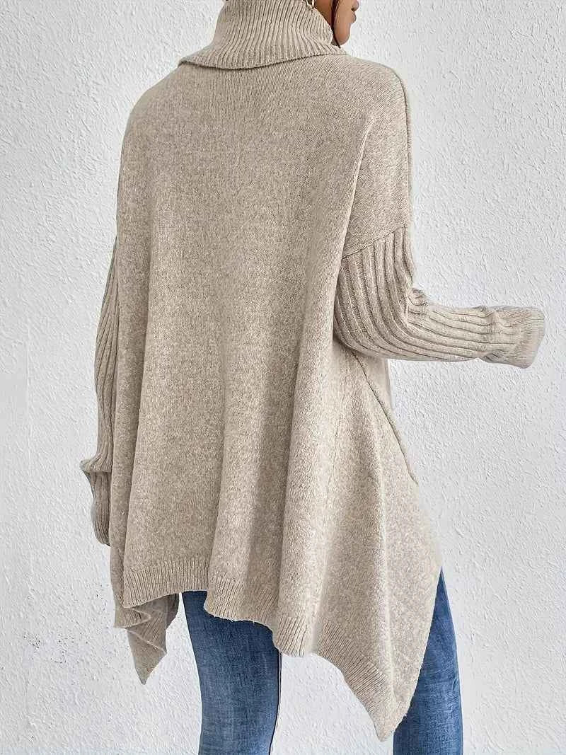 Eleganter Unisex Rollkragenpullover für jeden Anlass Damen