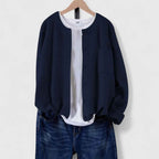 Eleganter lässiger Cardigan mit Knöpfen Damen