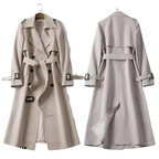 Claire – Langer Damen-Trenchcoat