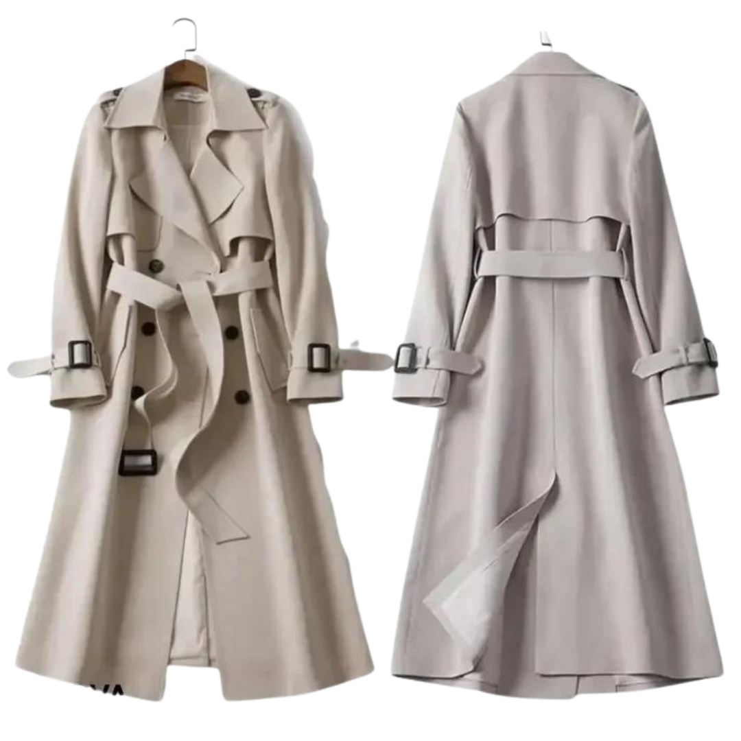 Claire – Langer Damen-Trenchcoat