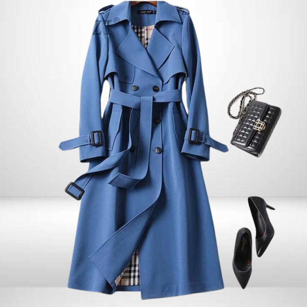 Claire – Langer Damen-Trenchcoat