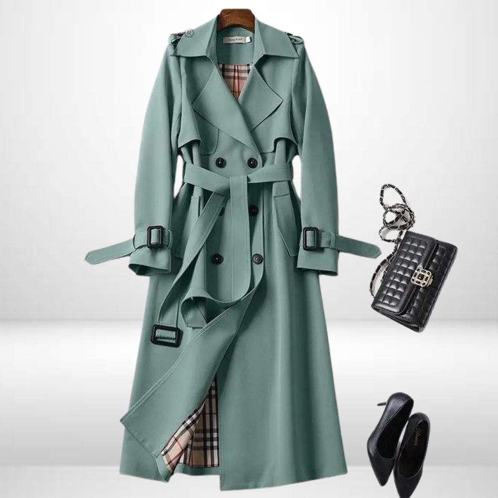 Claire – Langer Damen-Trenchcoat