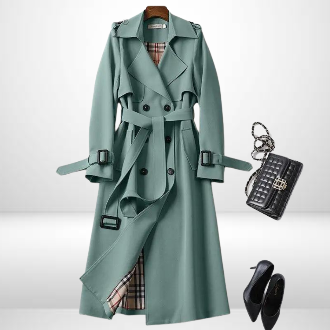 Claire – Langer Damen-Trenchcoat