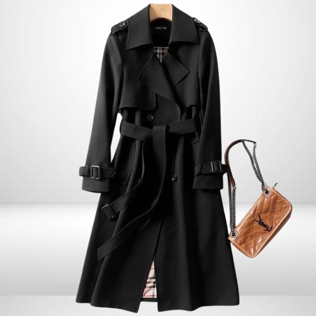 Claire – Langer Damen-Trenchcoat