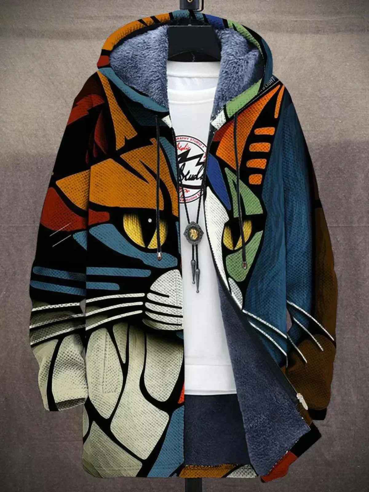 Eleganter künstlerisch inspirierter Cardigan für einen anspruchsvollen Stil