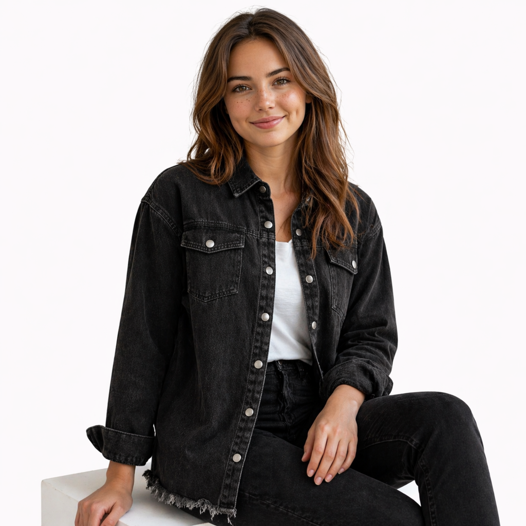 Klassischer Jeansstoff für einen eleganten Alltagsstil Damen