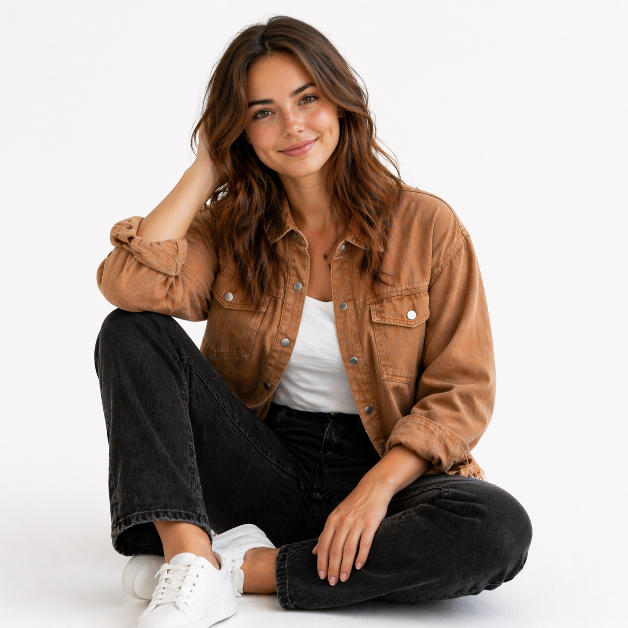 Klassischer Jeansstoff für einen eleganten Alltagsstil Damen