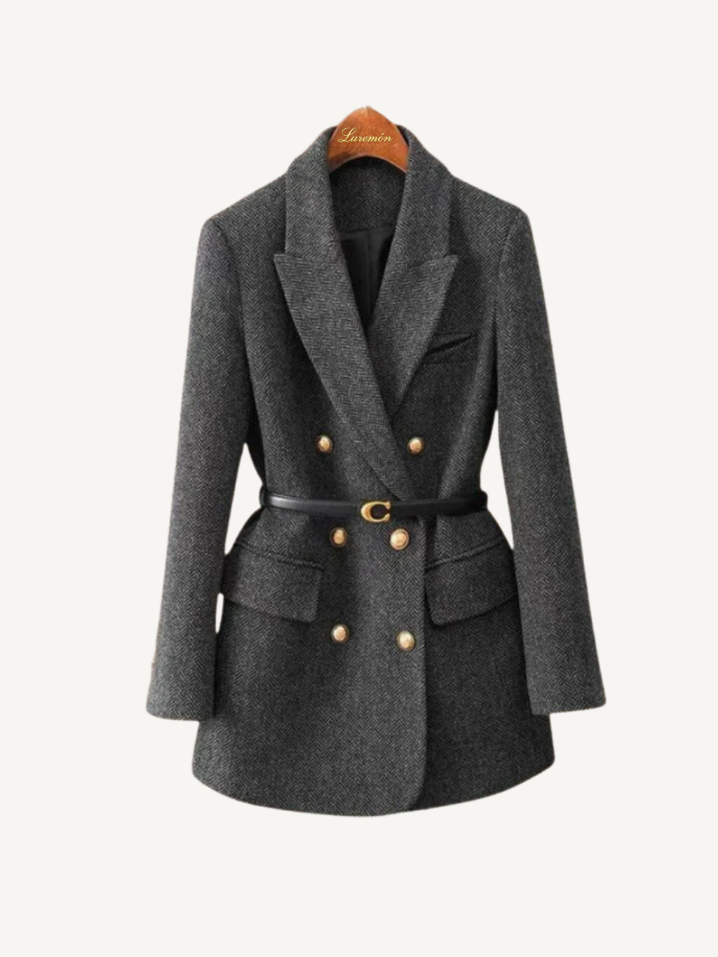 Zweireihiger Tweed