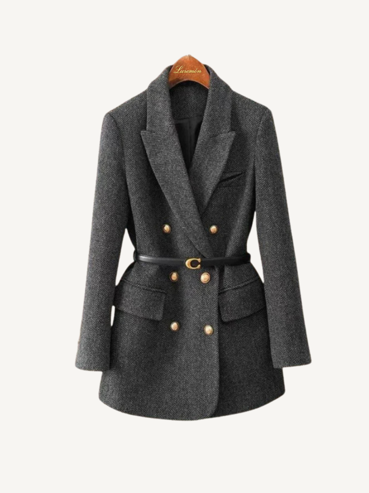 Zweireihiger Tweed