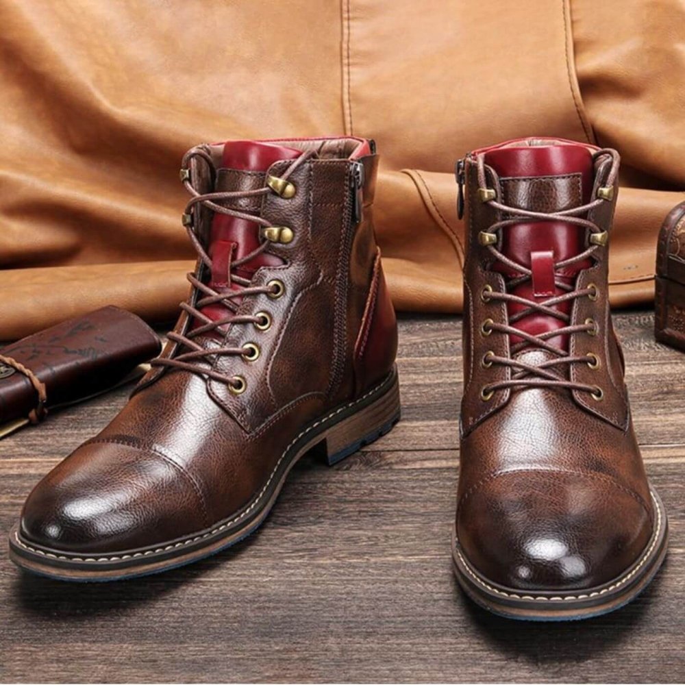 Eric | Premium-Leder-Oxford-Stiefel