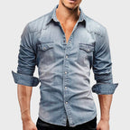 Denim-Hemd