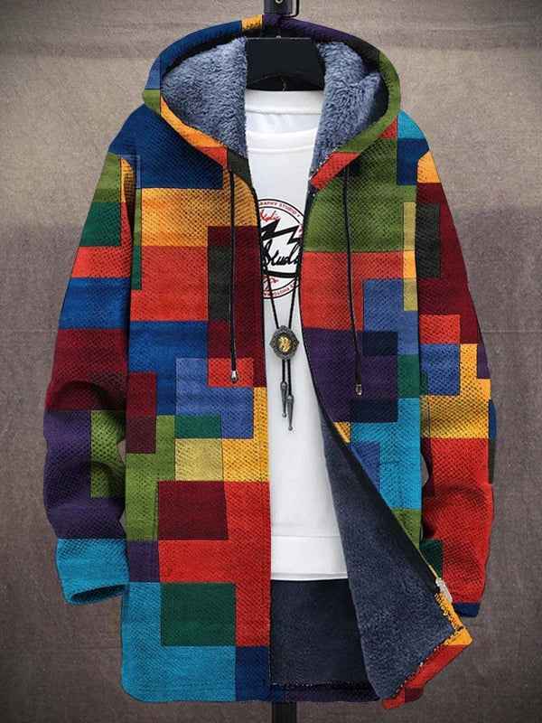Eleganter Kunst-Inspirierter Cardigan für Luxuriösen Stil Damen