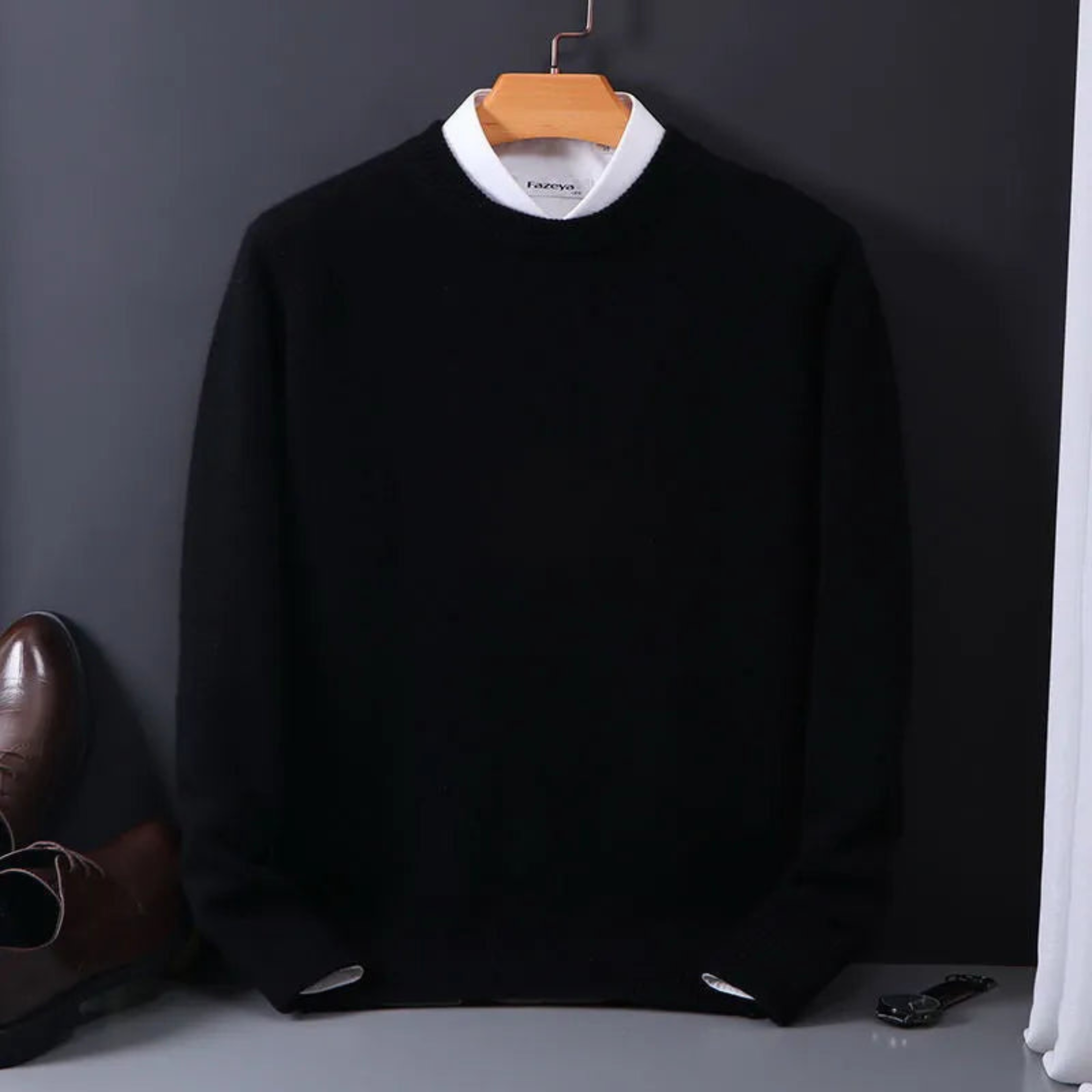 Klassischer Cashmere Pullover