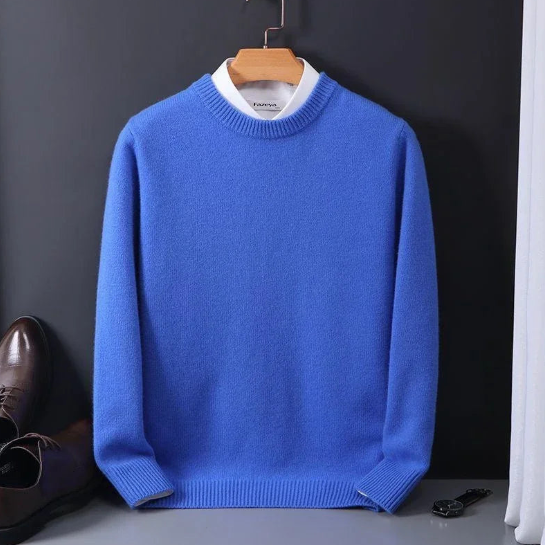Klassischer Cashmere Pullover