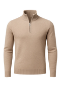 Windsor Herrenpullover mit Halbzipper