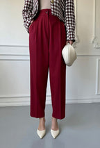 Vielseitige Klasssische Slim-fit-Anzughose