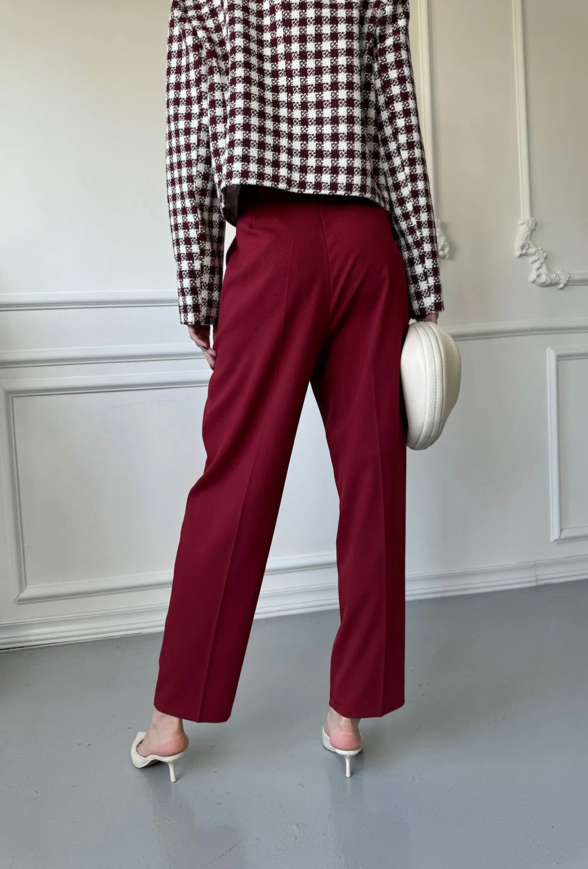 Vielseitige Klasssische Slim-fit-Anzughose