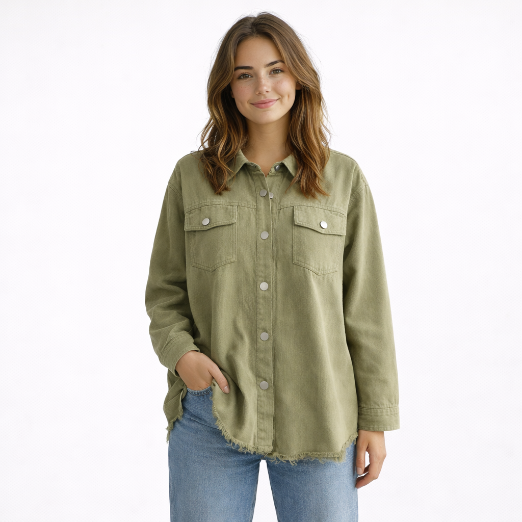 Klassischer Jeansstoff für einen eleganten Alltagsstil Damen