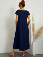 Gabrielle™ — Fließendes Midikleid – zeitlose Eleganz