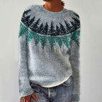 Retrokomfortabler und Gemütlicher Pullover Damen