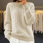 Zeitloser, eleganter Winterpullover Damen