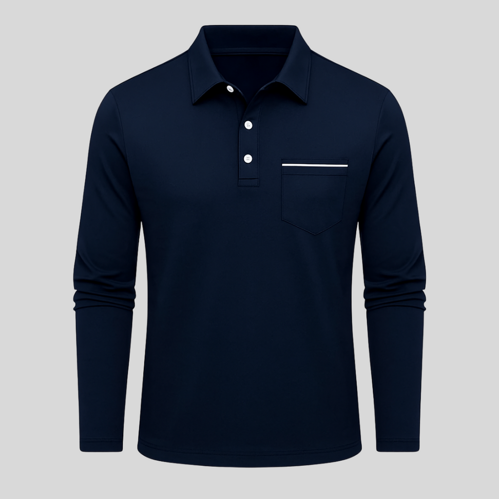 Elegantes und bequemes Polo mit praktischer Tasche