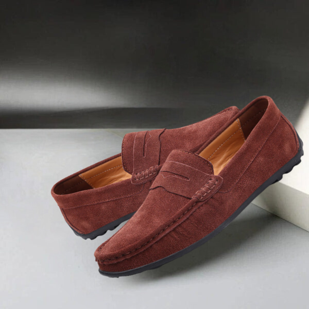 Premium Wildleder-Loafer für Herren