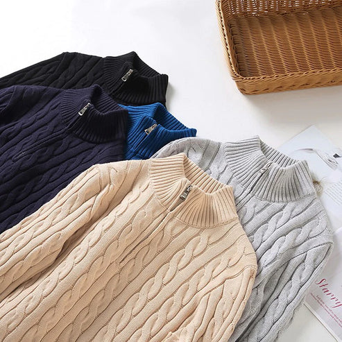Zip-Up Pullover