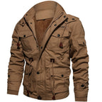 Andrin | Herren Winterjacke mit wärmendem Futter und Kapuze