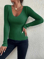Eleganter Damen-Langarm-Pullover für stilvolle Looks