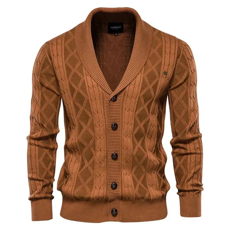Waldemar | Herren Cardigan mit Knopfleiste