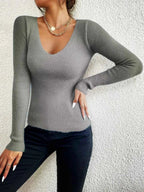 Eleganter Damen-Langarm-Pullover für stilvolle Looks