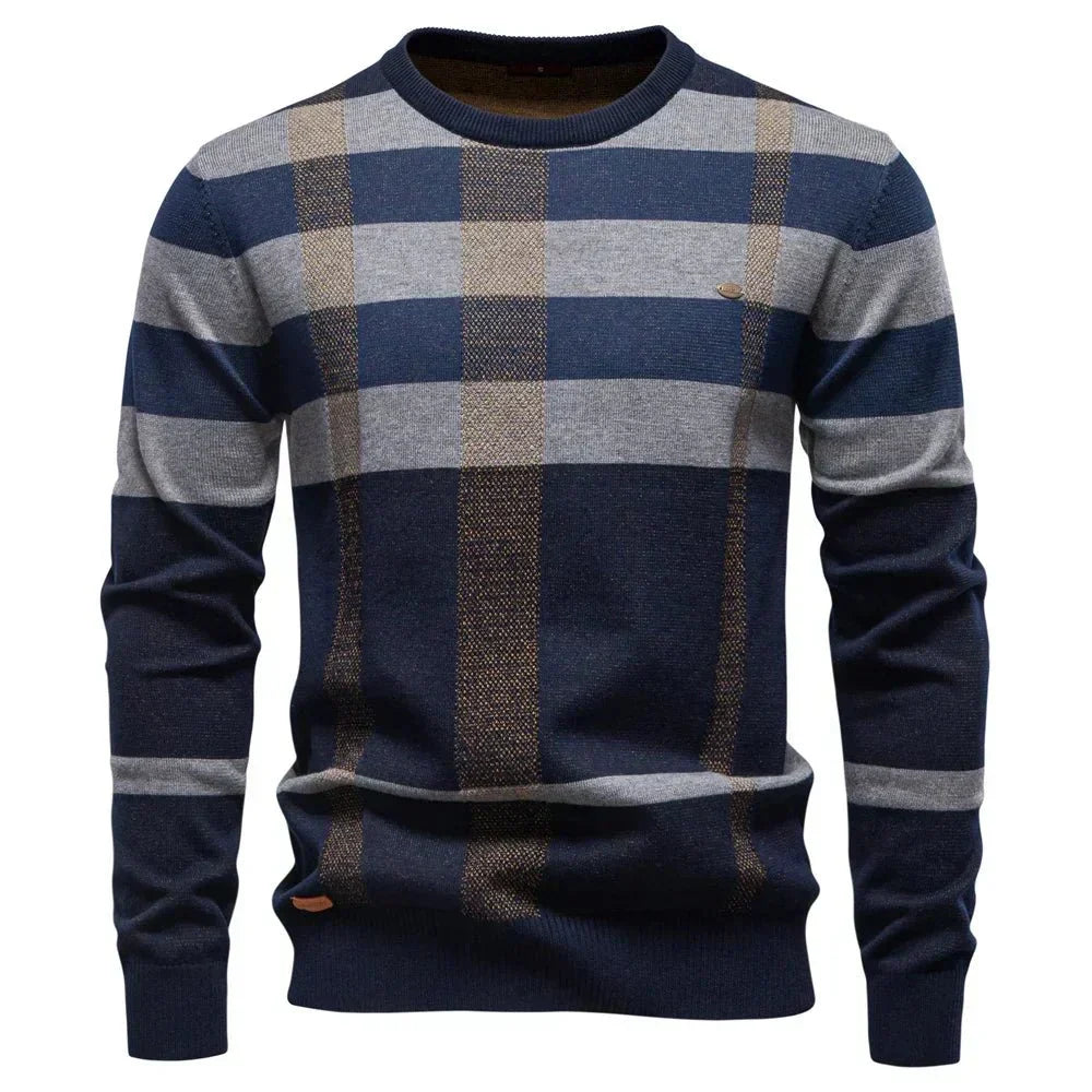 Rosenfeld | Herrenpullover mit Diamantdesign