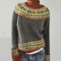 Lara - Wunderschöner gemütlicher Retro-Pullover für stilvollen Komfort