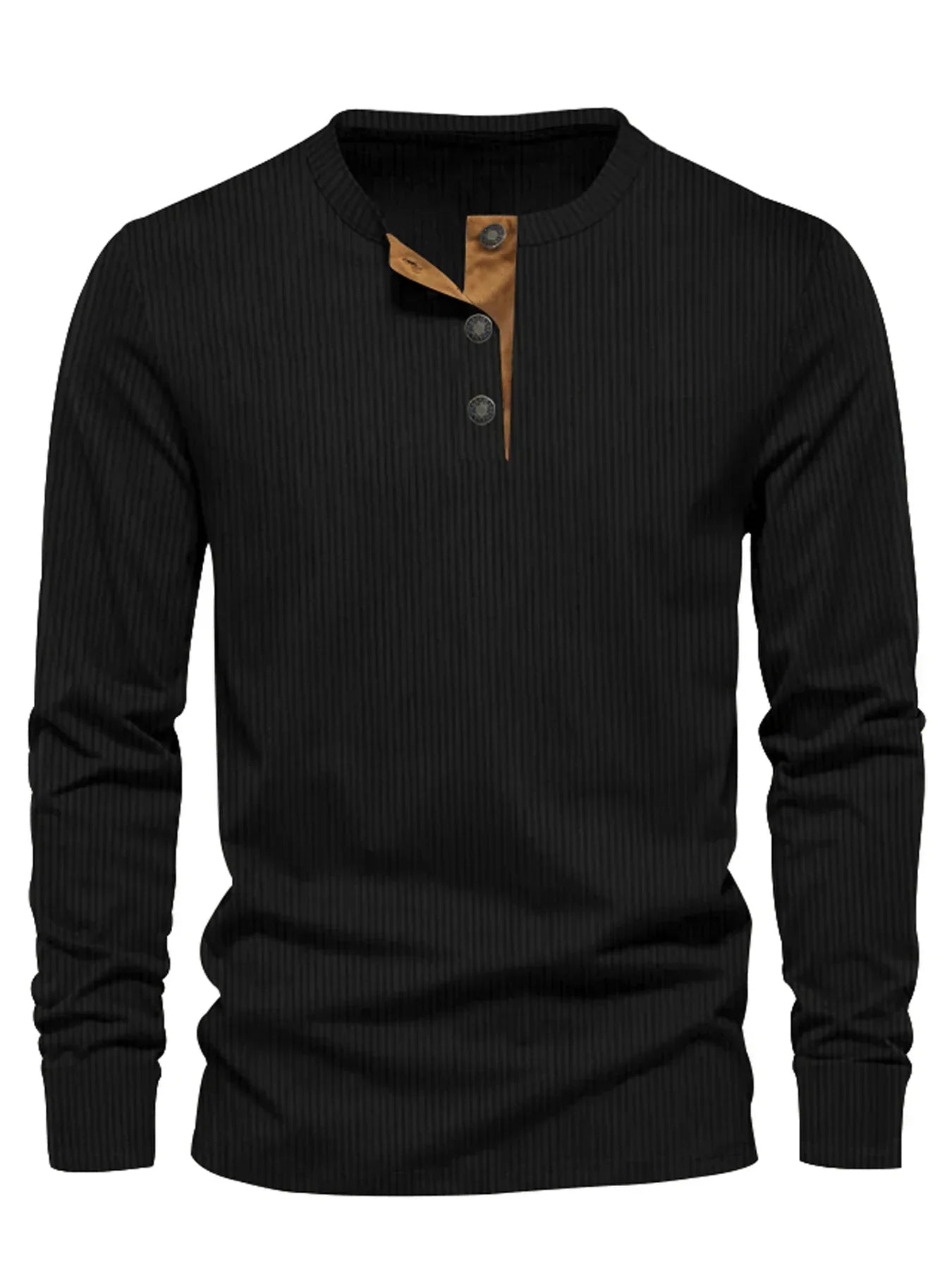 Klassisches Herren-Langarmshirt