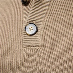 Konrad | Stilvolles Herrenpullover mit Knopfdesign