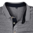 Herren Langarmshirt in Unifarbe