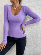 Eleganter Damen-Langarm-Pullover für stilvolle Looks