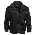 Andrin | Herren Winterjacke mit wärmendem Futter und Kapuze