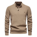 Konrad | Stilvolles Herrenpullover mit Knopfdesign